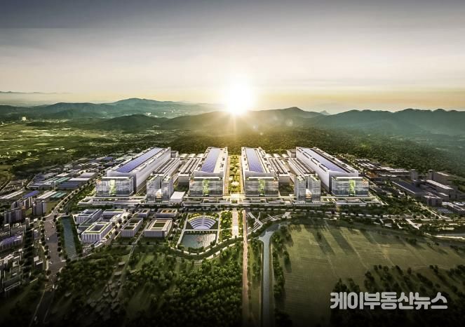 용인 반도체클러스터 일반산업단지 조감도