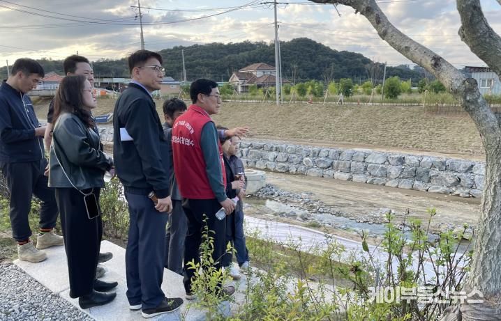 경기도의회 박명수 의원, 안성 생태하천복원사업 정담회 및 현장 방문