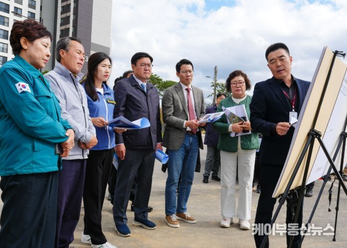 포천시의회, 제188회 임시회 회기 중 주요사업장 답사