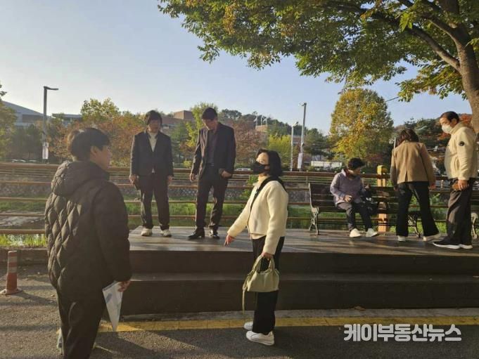 수원시 장안구 연무동 주민자치회, 2025년 하반기 주민참여예산 사업 현장 모니터링 실시