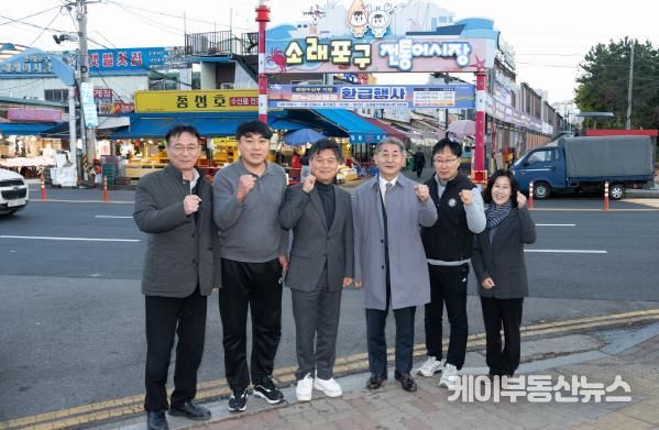 인천시의회 정해권 의장, 소래포구 어시장 화재 위험 현장점검