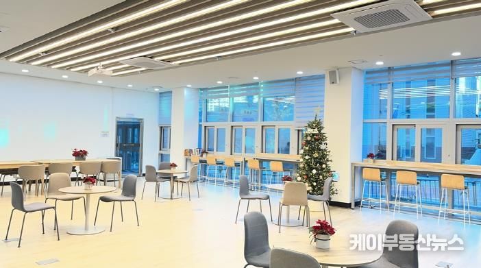 의정부시 신곡1동 주민센터, 연말 맞아 '따뜻한 겨울 정원'으로 변신