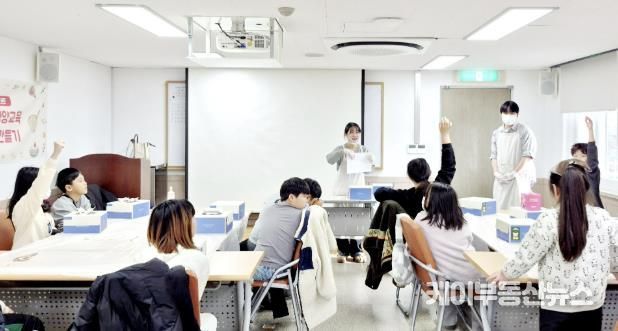 연천군 드림스타트, ‘우리가족 영양교육 쌀케이크 만들기’ 프로그램 진행