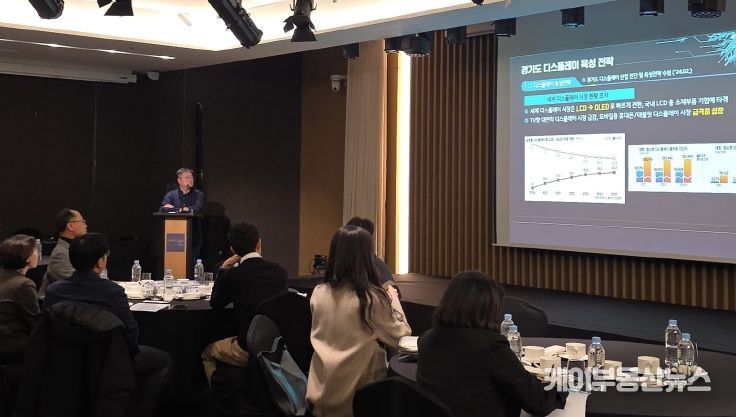 디스플레이 기술개발 지원사업 9진도 점검 및 간담회