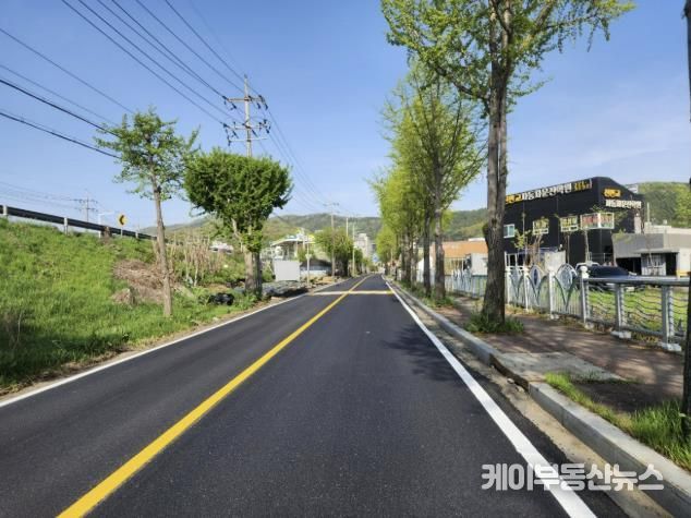 용인특례시 처인구 포곡읍이 지역내 10개 주요 도로 재포장 공사를 마무리했다.