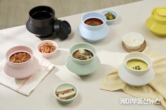 여주 도자기 공동 브랜드 나날에서 개발한 한끼솥밥 6종