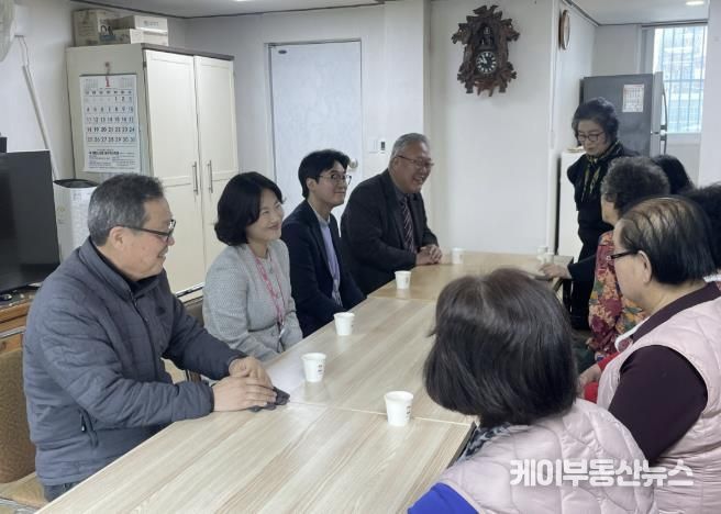 동두천시 소요동, 동절기 한파 대비 경로당 현장 안전 점검 실시