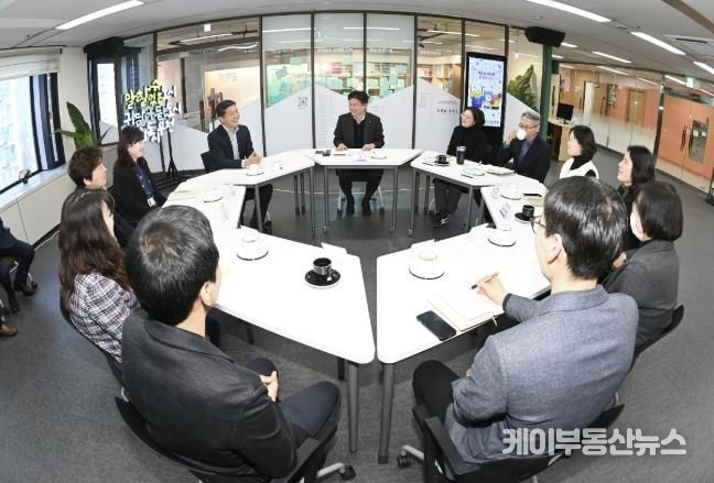 부천시는 지난 21일 부천문화재단과 소통 간담회를 진행했다.