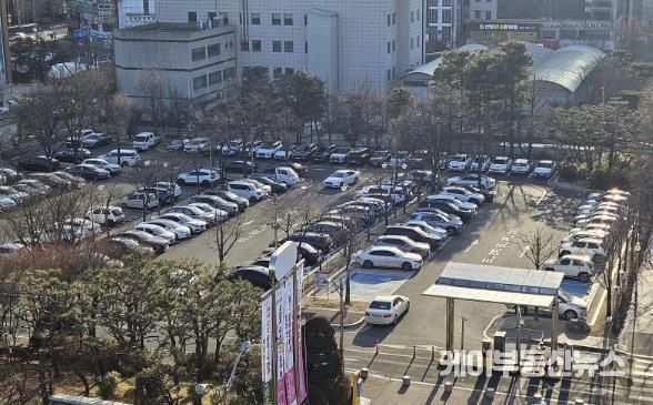 군포시청주차장