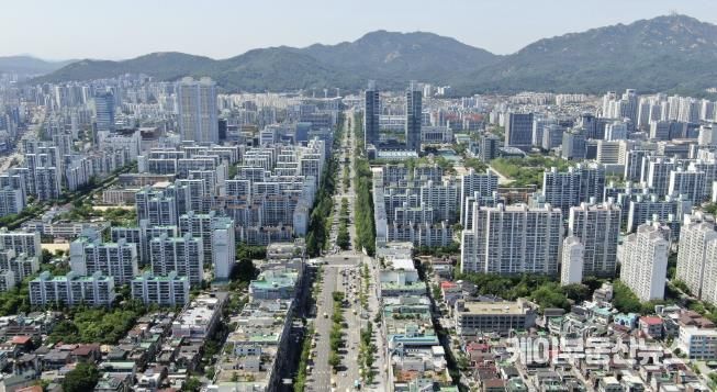 안양 평촌신도시 전경