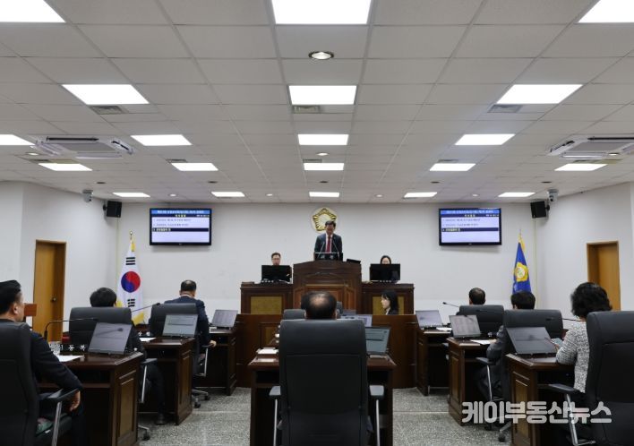 제311회 산청군의회 임시회 폐회