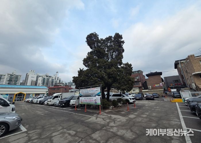 진건읍 용정리 781-2번지 일대 주차 타워 조성 예정 부지