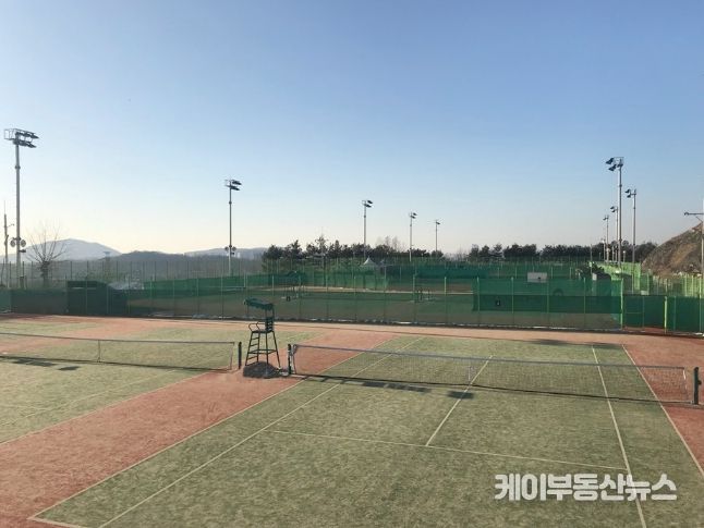 광명도시공사, 야외 체육시설 봄맞이 시설개선