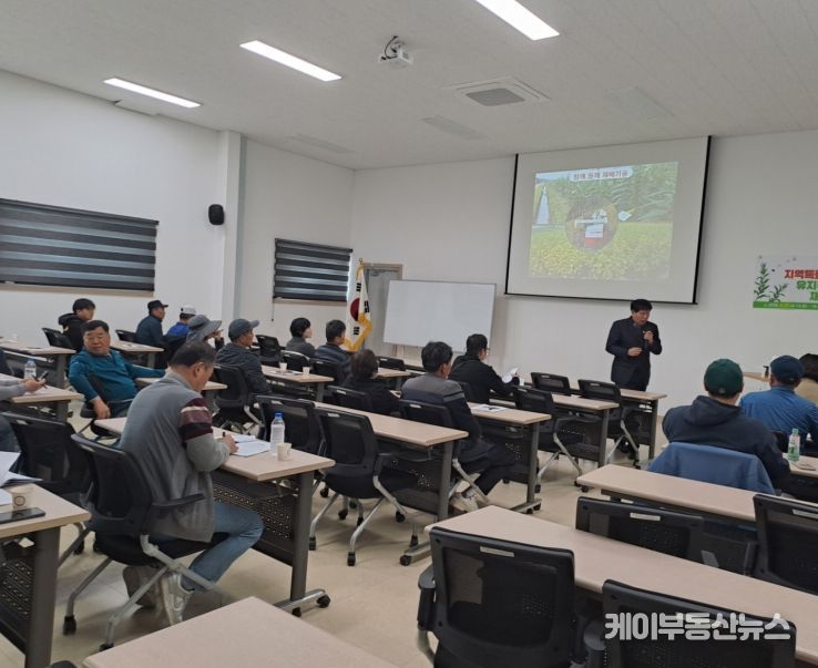 안성시 남부농업기술상담소, ‘참깨·들깨 등 유지작물 재배기술 교육’ 개최