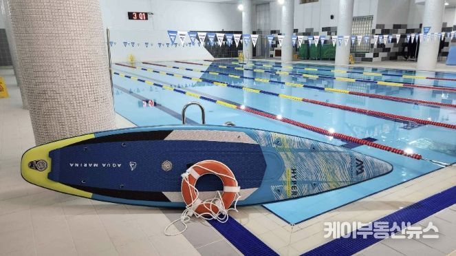 구리시청소년재단, 청소년수련관 2026년 학생 생존수영 교육 실시