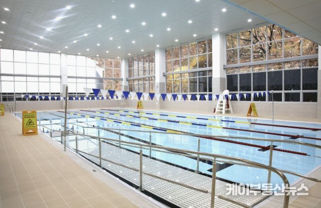 반다비체육문화센터 수영장 전경. (사진=안산도시공사 제공)